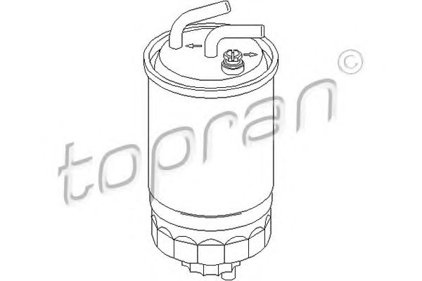TOPRAN 301055 Топливный фильтр TOPRAN 