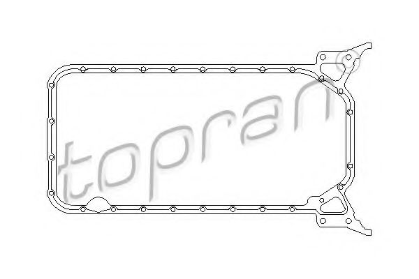 TOPRAN 401226 Прокладка масляного поддона TOPRAN 