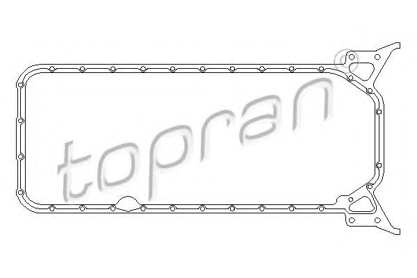 TOPRAN 401227 Прокладка масляного поддона TOPRAN 