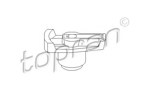 TOPRAN 400669 Бегунок распределителя зажигани TOPRAN 400669 Бегунок распределителя зажигани
