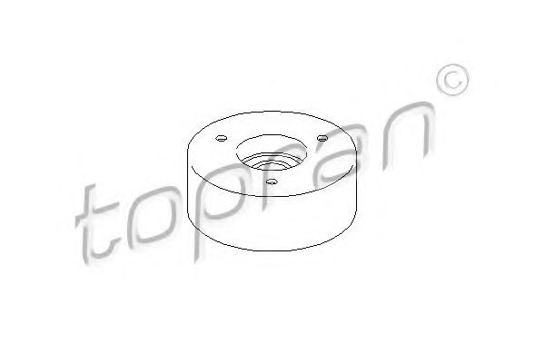 TOPRAN 401192 Натяжной ролик, поликлиновой ремень  TOPRAN 401192 Натяжной ролик, поликлиновой ремень