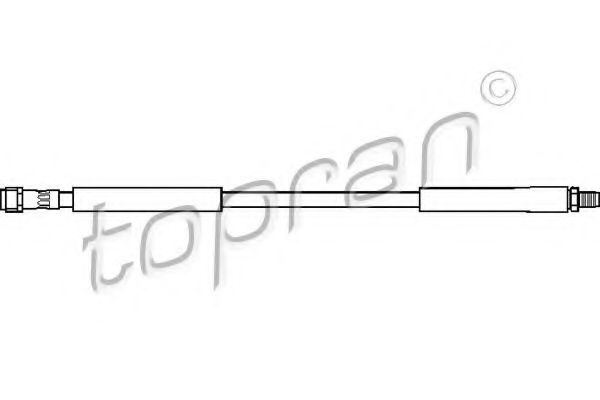 TOPRAN 401060 Тормозной шланг TOPRAN для MERCEDES-BENZ
