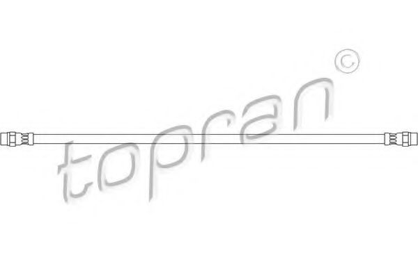 TOPRAN 401061 Тормозной шланг TOPRAN для MERCEDES-BENZ