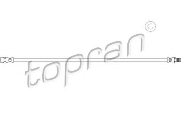 TOPRAN 401064 Тормозной шланг TOPRAN для MERCEDES-BENZ