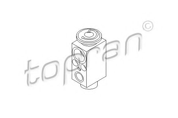 TOPRAN 401523 Пневматический клапан кондиционера TOPRAN 