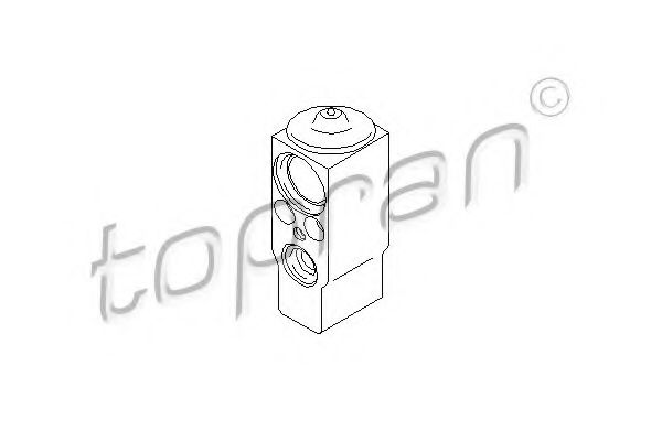 TOPRAN 401271 Пневматический клапан кондиционера TOPRAN 