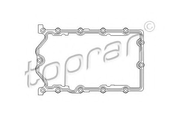 TOPRAN 501410 Прокладка масляного поддона для MINI