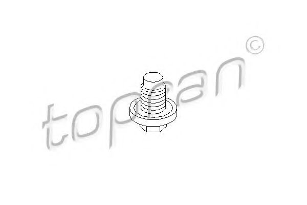 TOPRAN 501474 Пробка поддона TOPRAN 