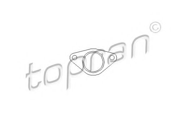 TOPRAN 500831 Прокладка впускного коллектора TOPRAN 