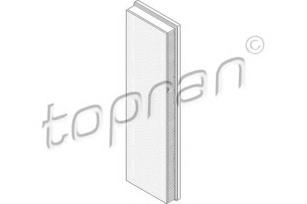 TOPRAN 500226 Воздушный фильтр TOPRAN 