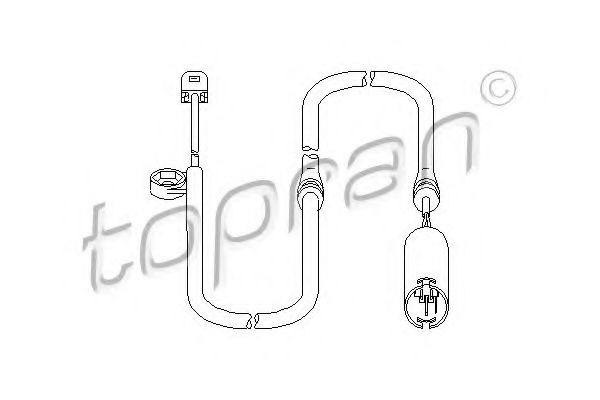 TOPRAN 501402 Тормозные колодки TOPRAN для BMW