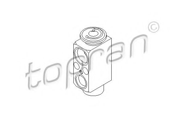 TOPRAN 501545 Расширительный клапан кондиционера TOPRAN 