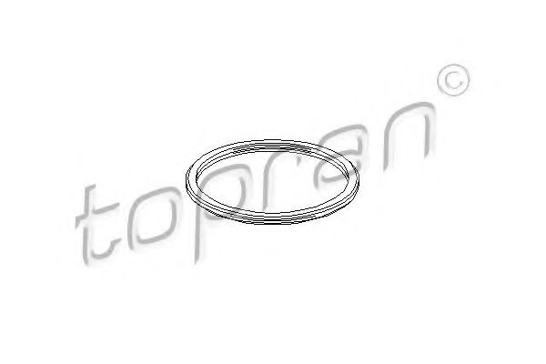 TOPRAN 722200 Прокладка глушителя для PEUGEOT