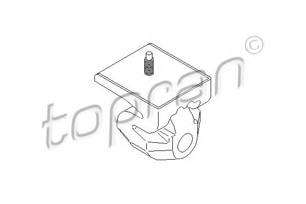 TOPRAN 721952 Кронштейн, глушитель 