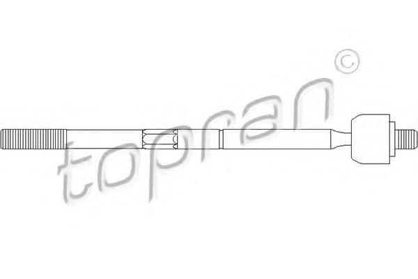 TOPRAN720415 Рулевая тяга для Peugeot Boxer