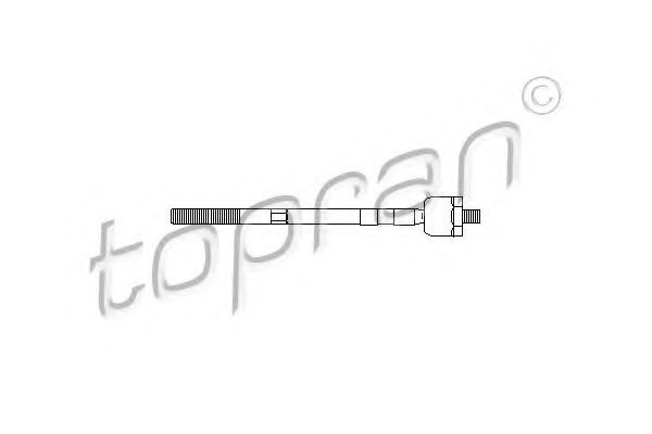 TOPRAN 207146 Наконечник рулевой тяги TOPRAN для RENAULT
