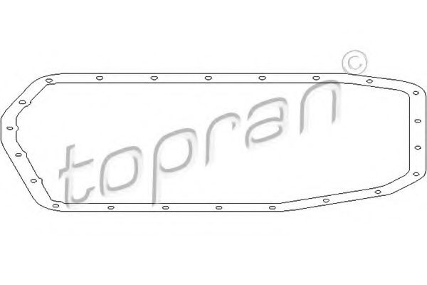 TOPRAN 500786 Прокладка поддона АКПП для BMW