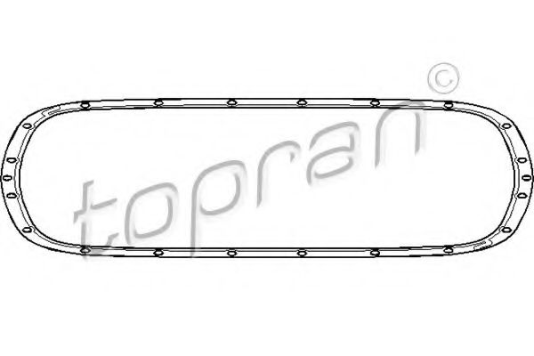 TOPRAN 500787 Прокладка поддона АКПП для BMW
