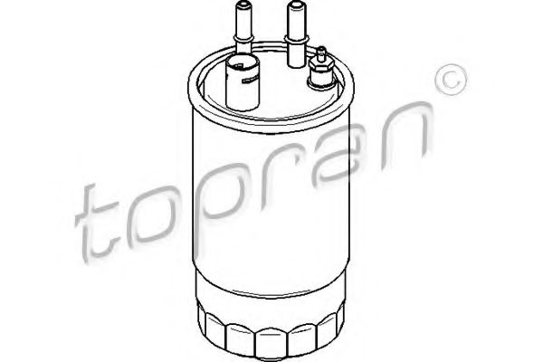 TOPRAN 304035 Топливный фильтр TOPRAN для FIAT