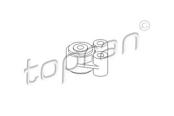 TOPRAN 304015 Подушка коробки передач (АКПП) для FORD FOCUS