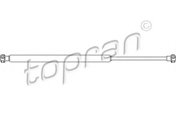 TOPRAN 501817 Амортизатор багажника и капота TOPRAN 