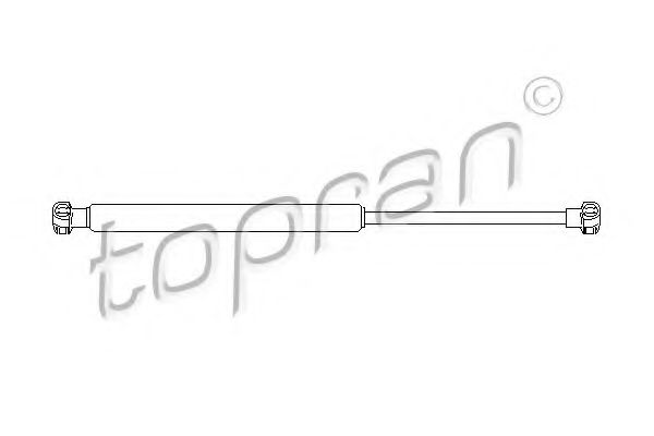 TOPRAN 501810 Амортизатор багажника и капота TOPRAN 