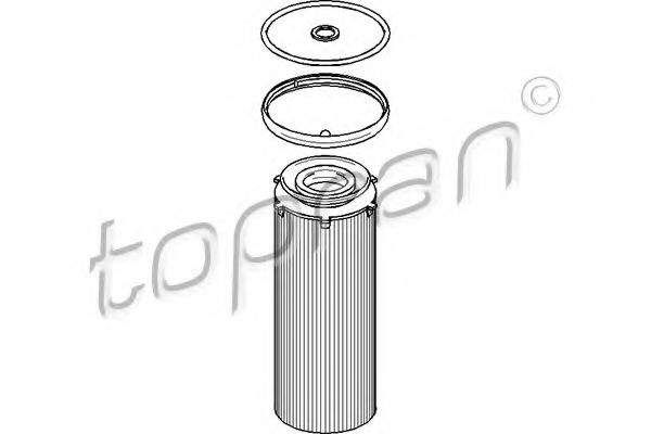 TOPRAN 501663 Масляный фильтр TOPRAN для BMW
