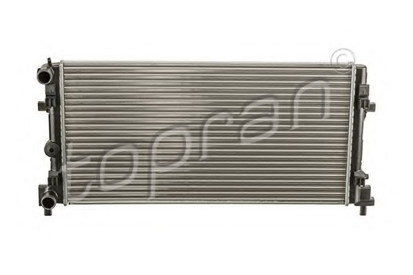 TOPRAN 115631 Радиатор охлаждения двигателя TOPRAN для SKODA