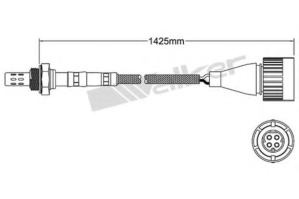 WALKER PRODUCTS 25024021 Лямбда-зонд WALKER PRODUCTS 