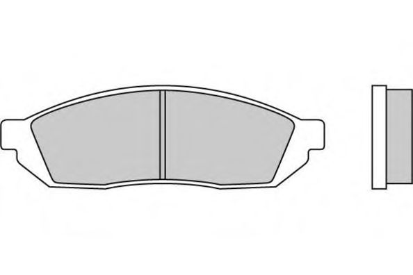 E.T.F. 120176 Тормозные колодки для SUZUKI SUPER CARRY