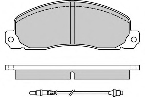 E.T.F. 120312 Тормозные колодки для OPEL ARENA