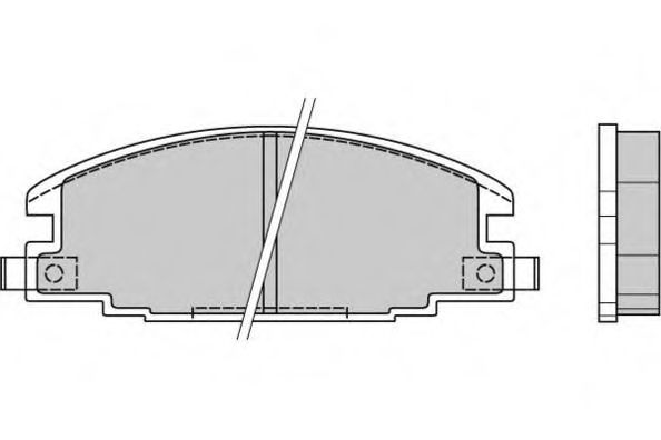 E.T.F. 120367 Тормозные колодки для OPEL CAMPO