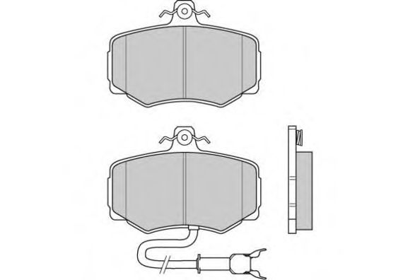 E.T.F. 120466 Тормозные колодки E. T. F. 