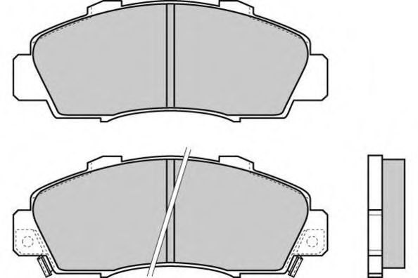 E.T.F. 120543 Тормозные колодки для ACURA NSX
