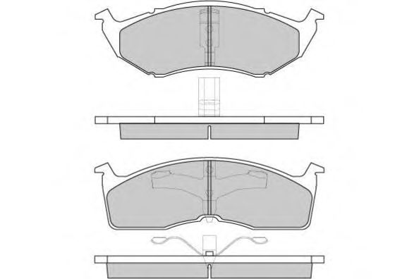 12-0765 E.T.F. Тормозные колодки 12-0765 E.T.F. Тормозные колодки