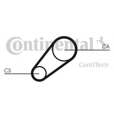 CONTITECH CT648 Ремень ГРМ CONTITECH 