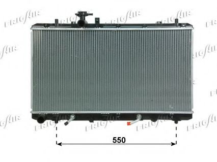 FRIGAIR 01143039 Радиатор охлаждения двигателя для FIAT SEDICI