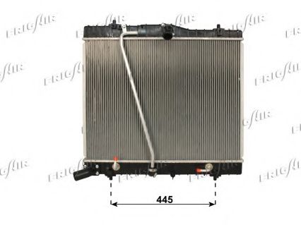 FRIGAIR 01153151 Радиатор охлаждения двигателя для TOYOTA QUANTUM