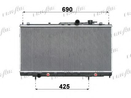 FRIGAIR 01183018 Радиатор охлаждения двигателя для CHRYSLER SEBRING