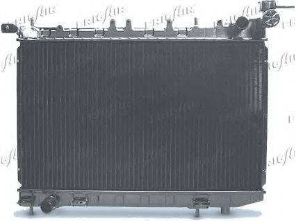 FRIGAIR 01212532 Радиатор охлаждения двигателя для NISSAN NX