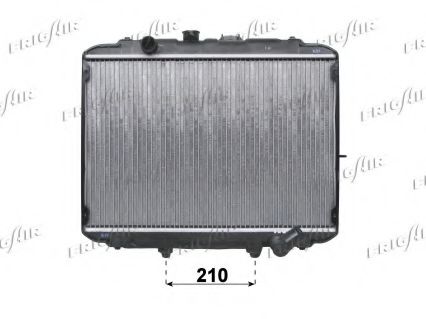 FRIGAIR 01283115 Радиатор охлаждения двигателя для MITSUBISHI L300