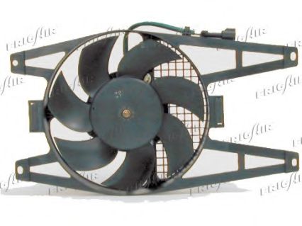 FRIGAIR 05041499 Вентилятор системы охлаждения двигателя для CITROËN JUMPER
