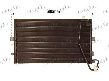 FRIGAIR 08222011 Радиатор кондиционера  для SAAB (Сааб)