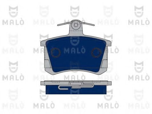 MALÒ 1050012 Тормозные колодки MALÒ для FIAT