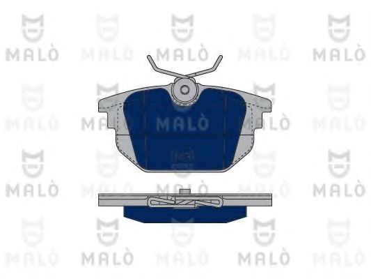 MALÒ 1050047 Тормозные колодки MALÒ для FIAT