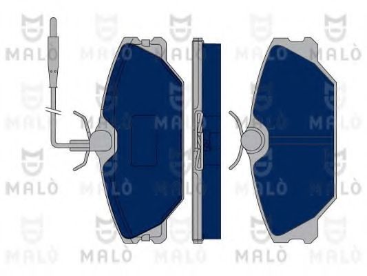MALÒ 1050064 Тормозные колодки MALÒ для FIAT