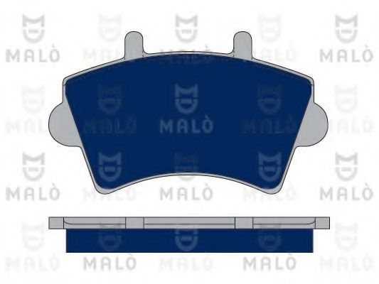 MALÒ 1050069 Тормозные колодки MALÒ для OPEL