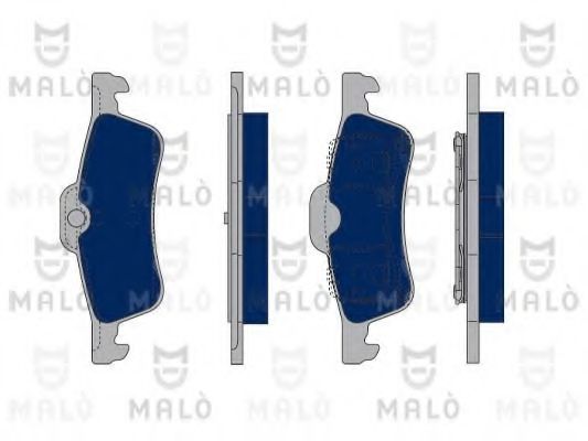 MALÒ 1050086 Тормозные колодки MALÒ для MINI