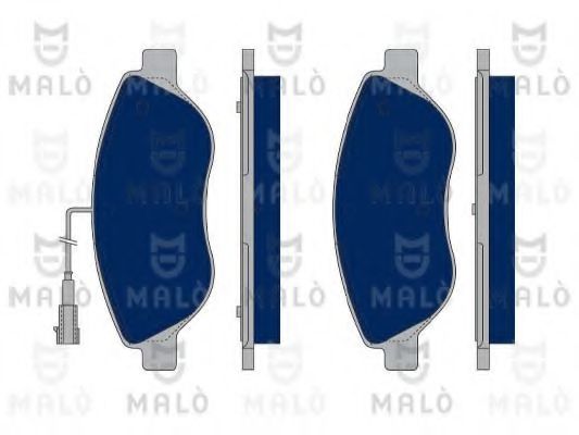 MALÒ 1050100 Тормозные колодки для FIAT STILO