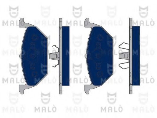 MALÒ 1050104 Тормозные колодки MALÒ для SEAT